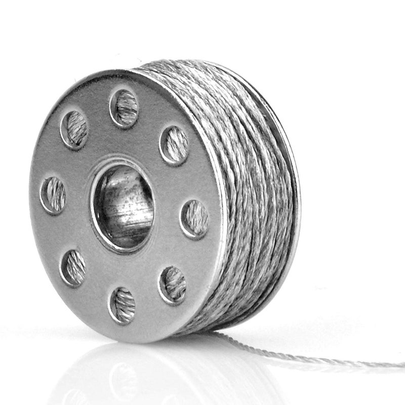 Mayata 2pcs 316L Conductive Stainless Steel Supporting Wearable Conductive smooth Thread - 22 Meter/72ft winder for Arduino for LilyPad Drop ship - Image 5
